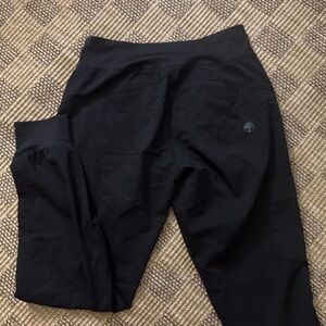 Black scrub pants